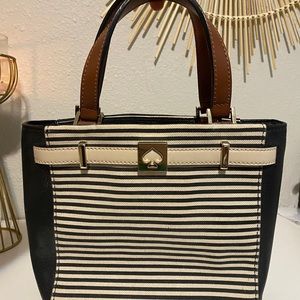 Striped Kate Spade Crossbody Bag